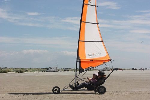 Blokart mit Kind