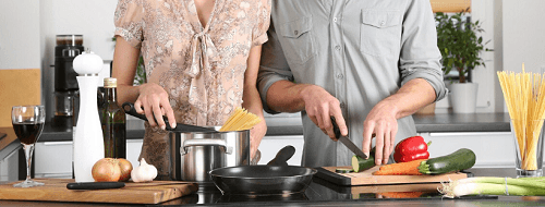 Zusammen Kochen